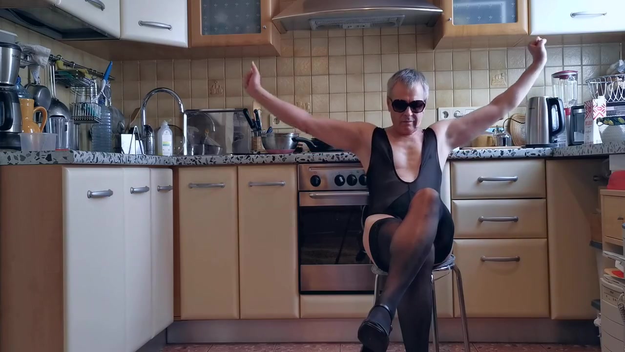 A Cross Dresser Sluts Morning Breakfast Routine - Behind The Scenes