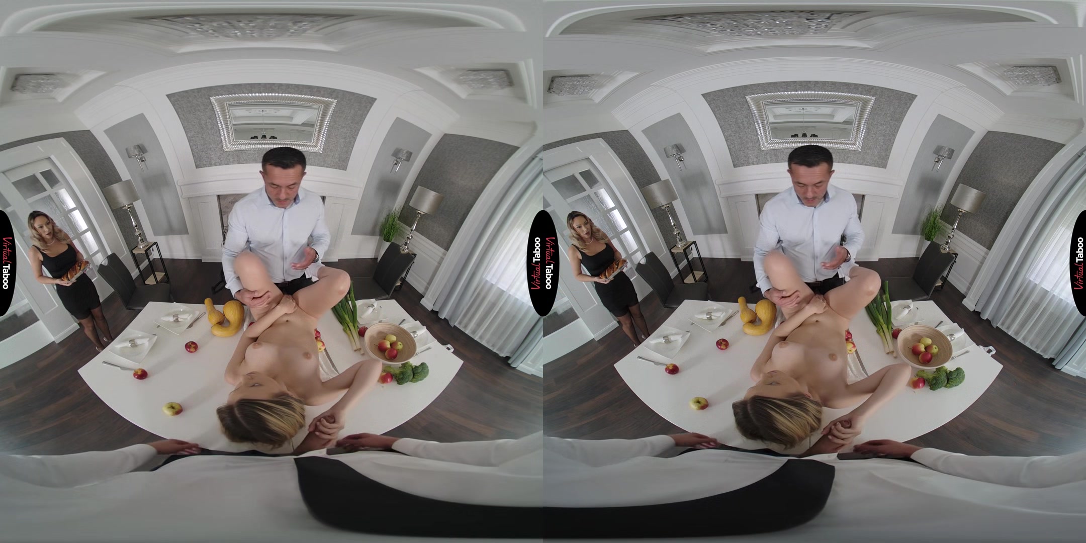 Lily Blossom, Karina King VR Porn: Happy Thanksgiving - VirtualTaboo