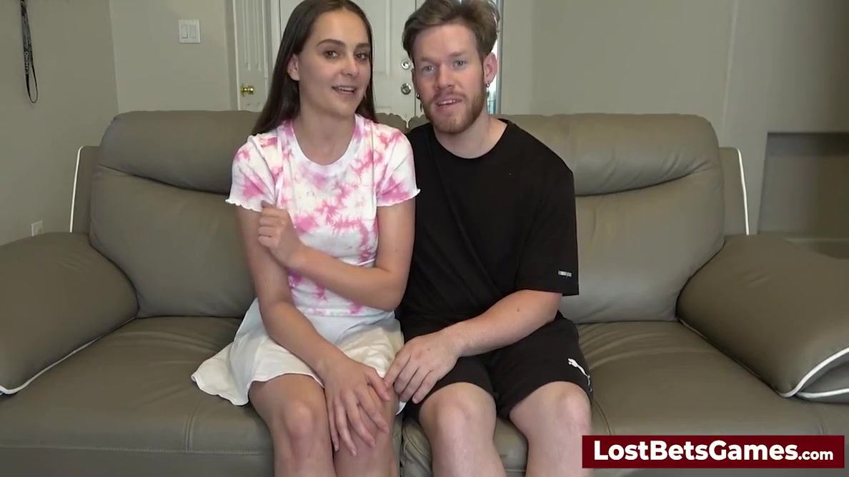 Both Girls End Up Sucking His Cock After A Strip Football Match