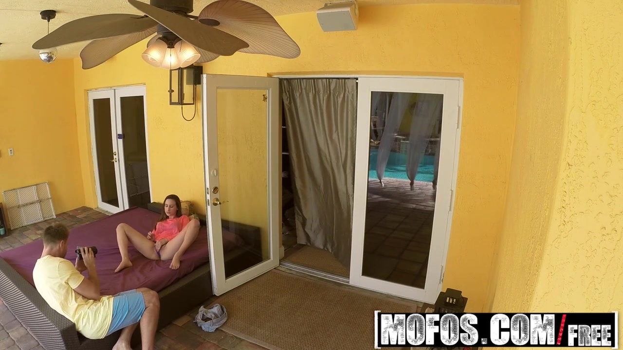 Mofos - Pervs On Patrol - Mia Ryder and Ashley Adams - Couple Joins Milf in Bed