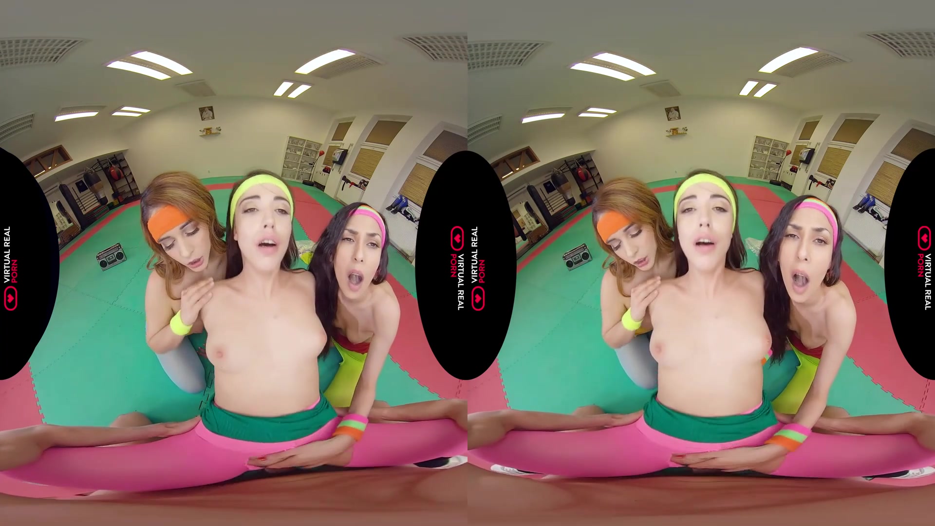 In the Back of Aerobics - VirtualRealPorn