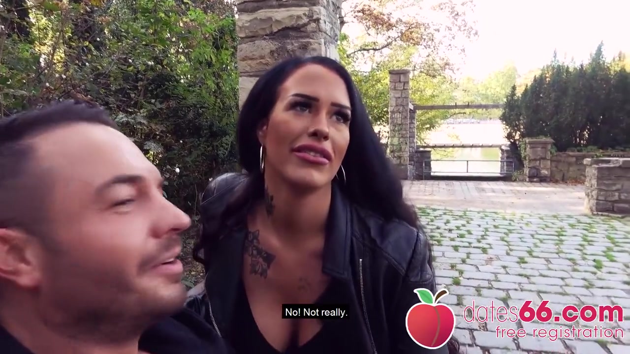Hot German Brunettes Picked Up And Fucked In Public