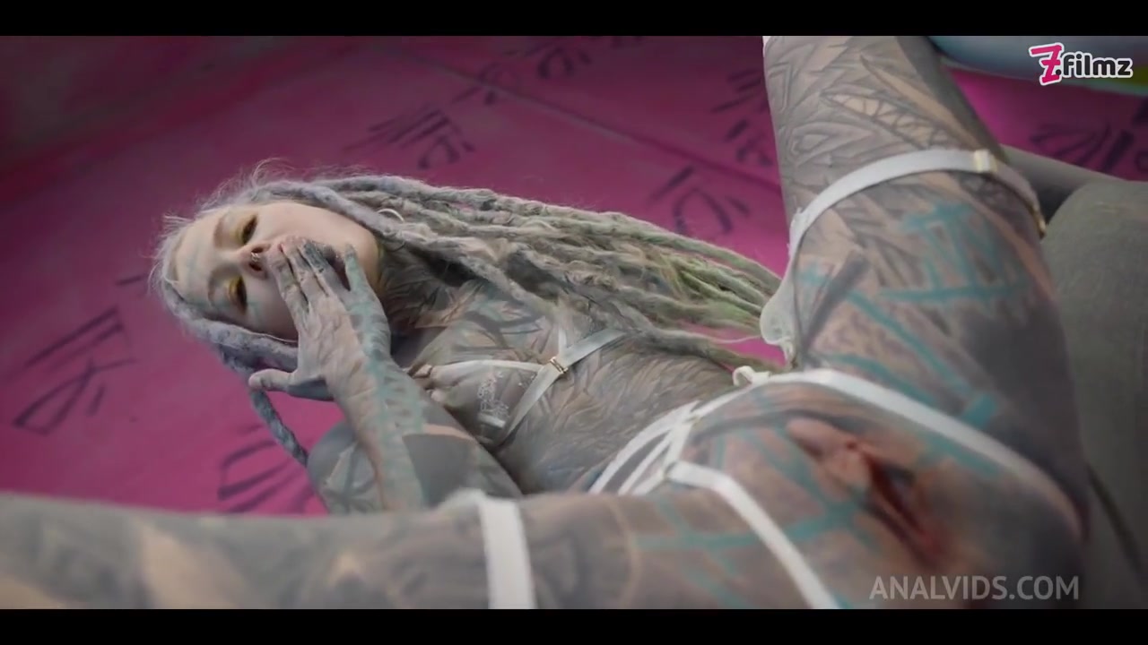 Extreme Tattoo Dap Action - Two In One Ass - Anal Gapes, Squirt, Atm, Pr With Big Dicks
