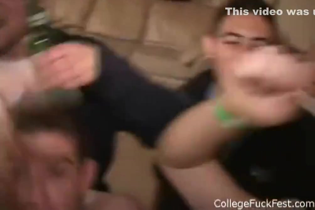College Teen 18+ Doggystyled So Hard She Bumps Head