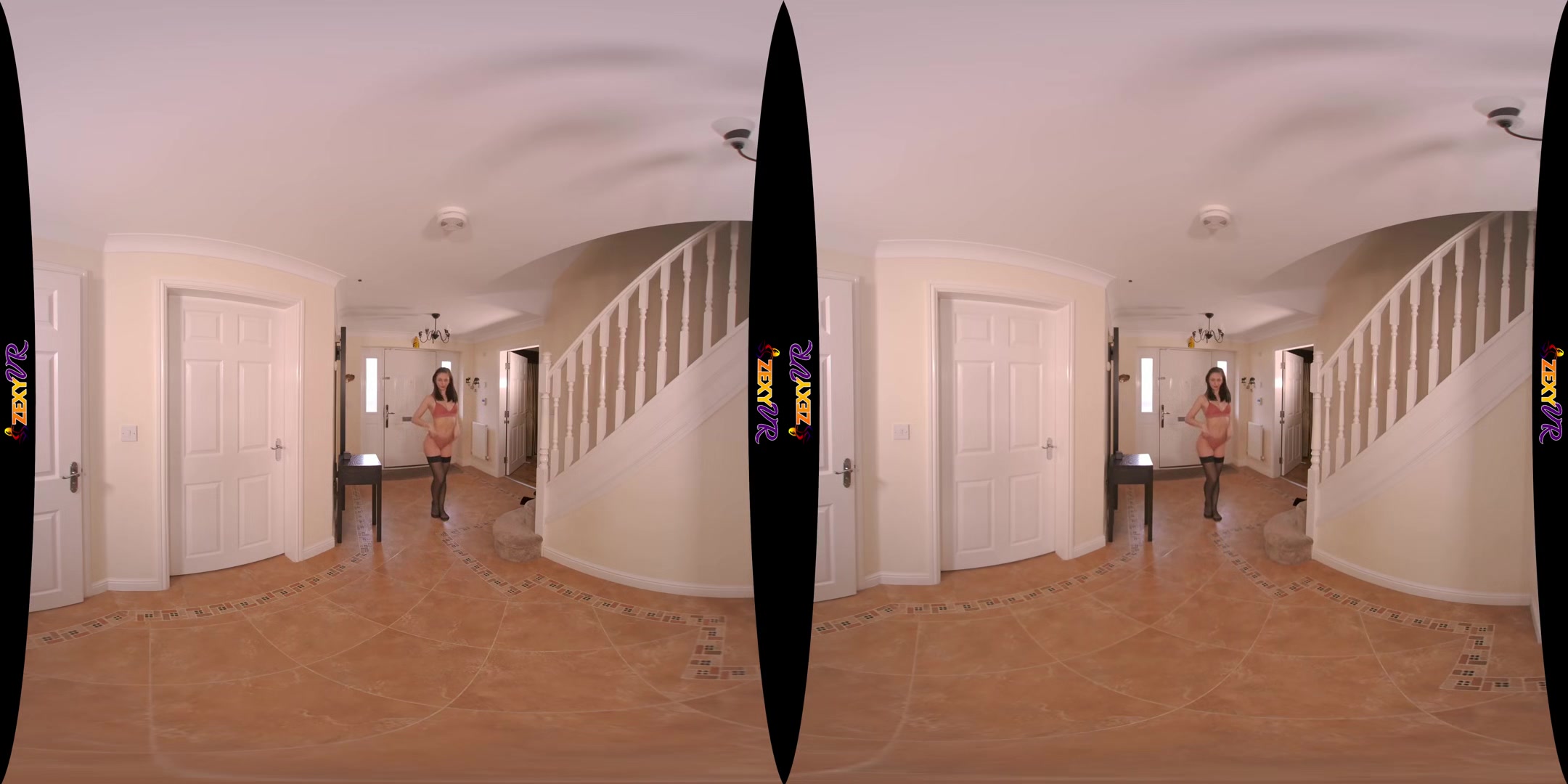 Good Boy - Petite Brunette Solo Striptease HD VR