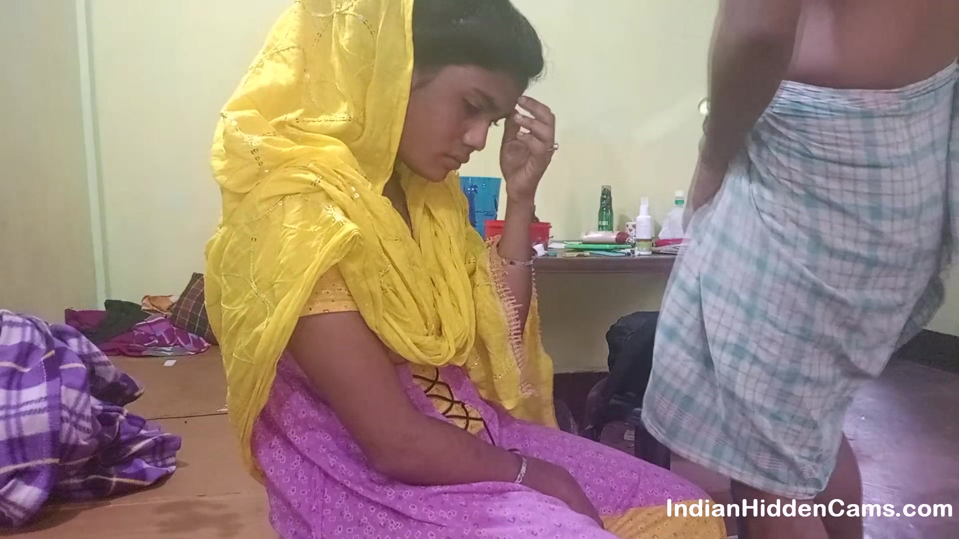 Indian Village Wife Bend Over Enjoying Real Doggystyle Sex With Cum Inside