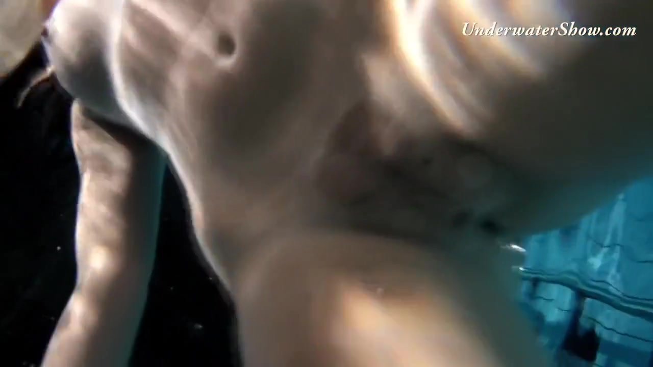 Russian Girl Edwiga Swims Nude In The Pool In Russia