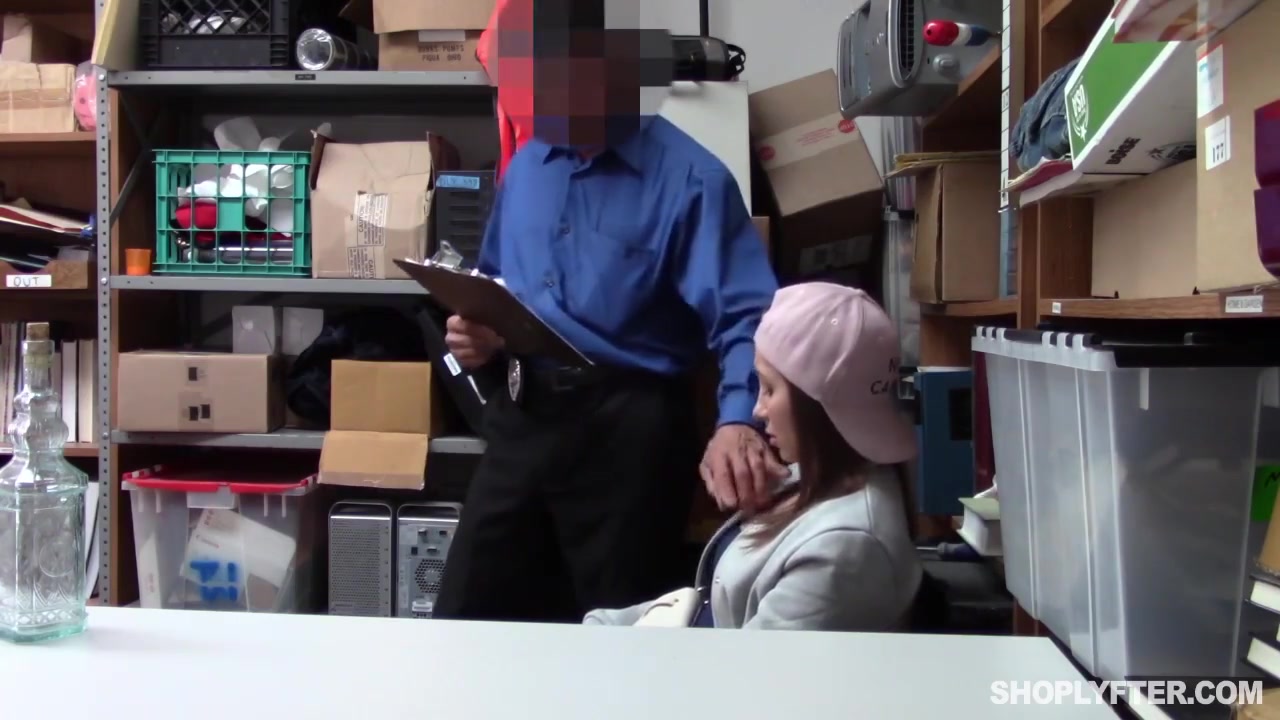 Rogue Security Guy Fuck The Out Of Young Shoplifter With Hayden Hennessy