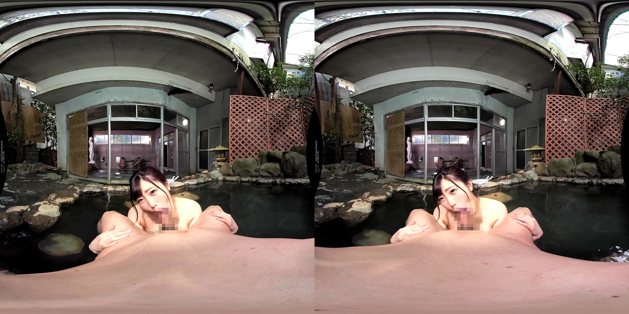 I Was in the Hot Springs When I Suddenly Realized I was Being Filmed! - Asian Hot Tub Sex