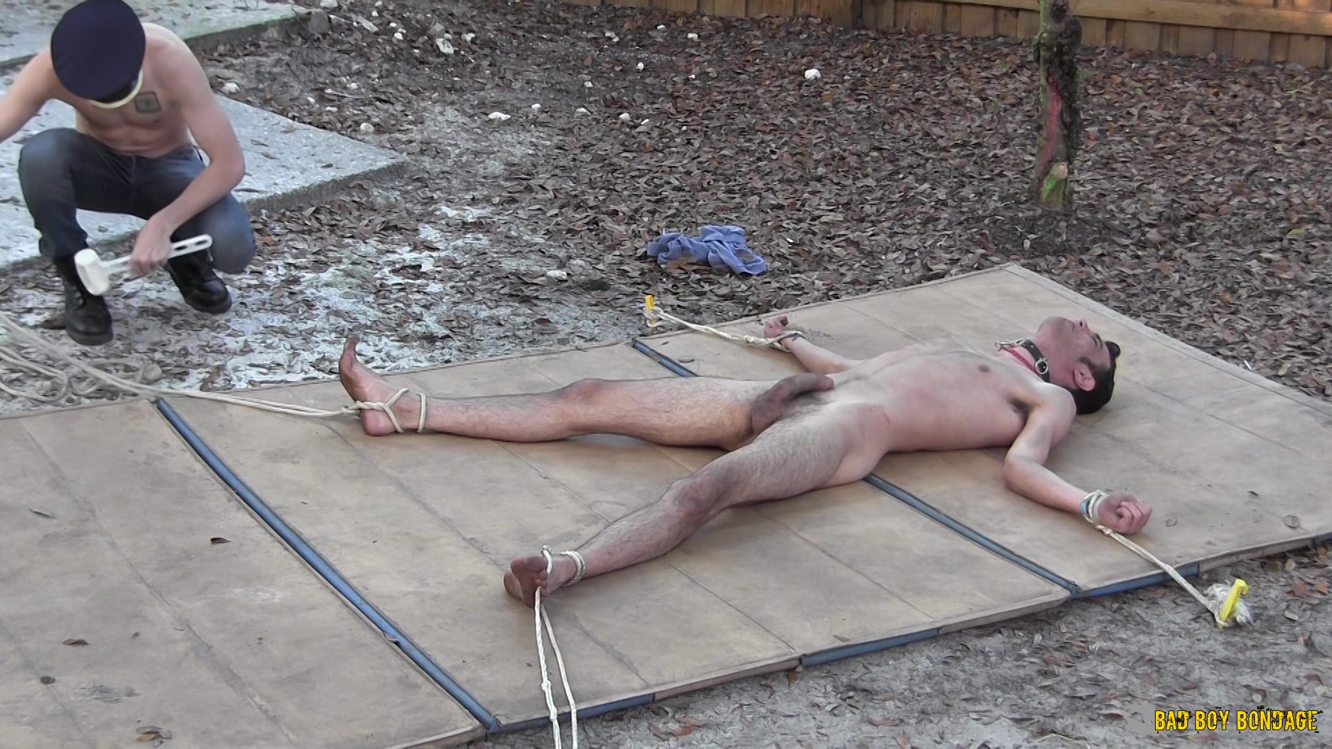 Chase Endick Aroused As His Balls And Cock Get Brushed