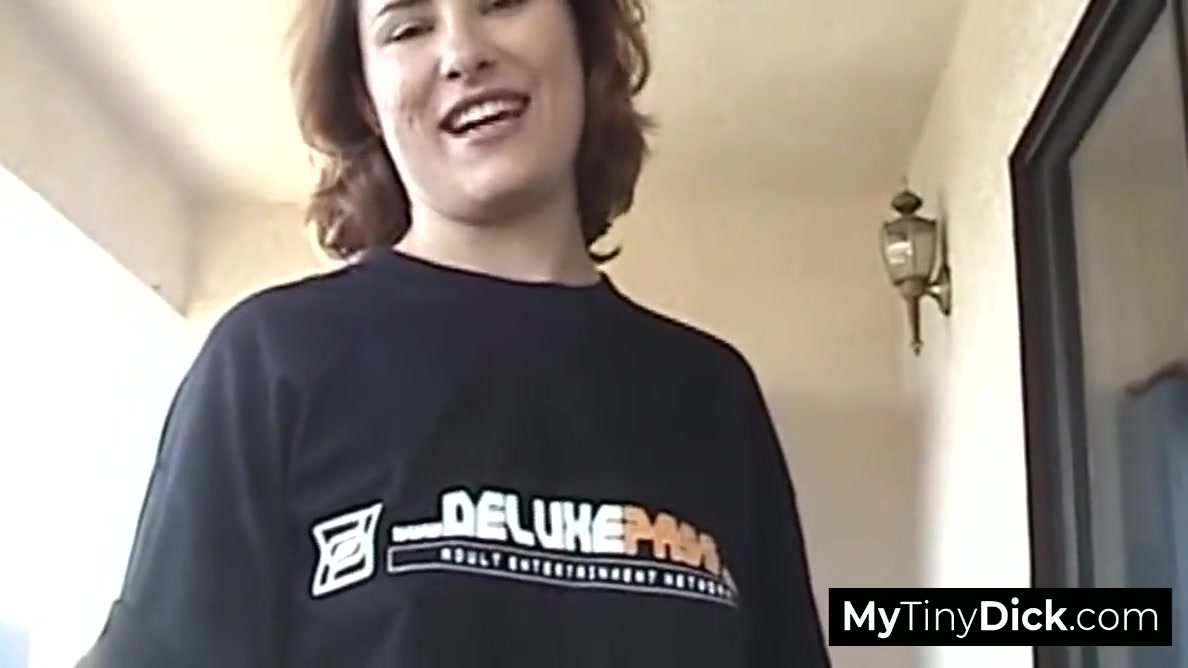 A Sexy Brunette Who Adores Her Small-dick Guy