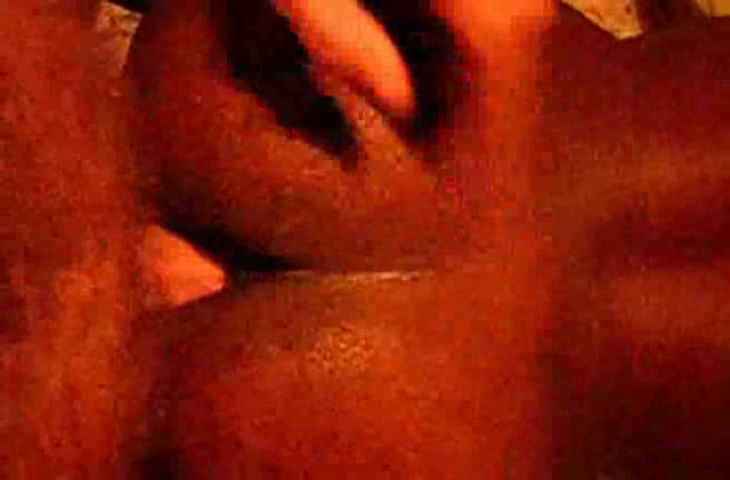 Slut was playing with dildo, after her boy came and rammed her