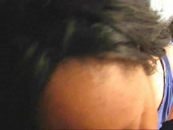 Funny black wench trys for the first time a fine white cock
