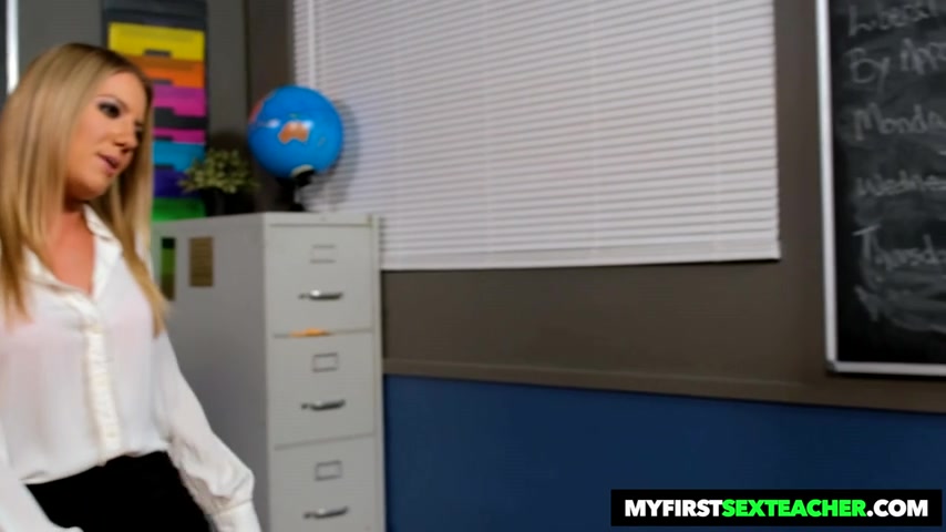 Candice Dare fucks student 18+ - myfirstsexteacher