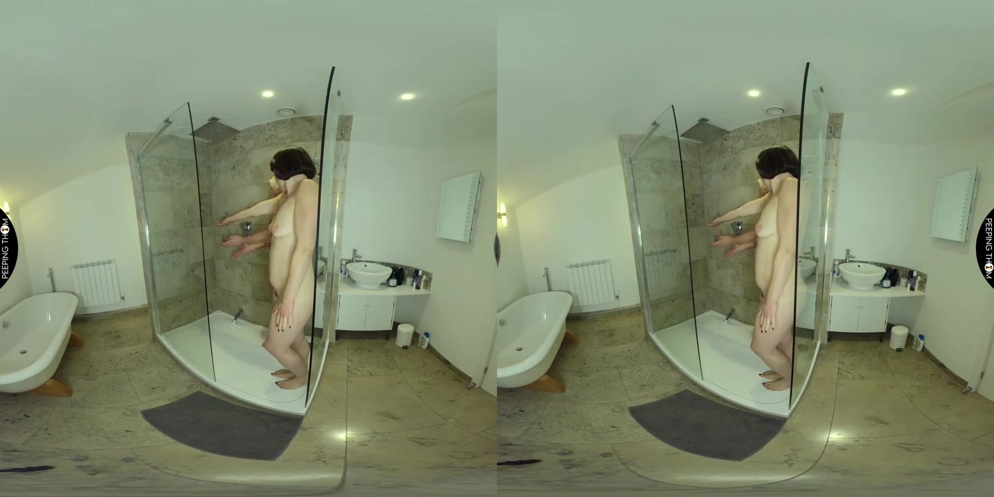 Camilla Creampie and Lucy Love - MILF Shower - PeepingThom