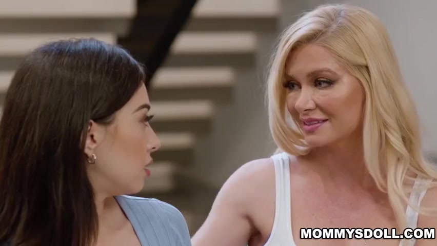 Stepmom And Stepdaughter Act On Their Feelings