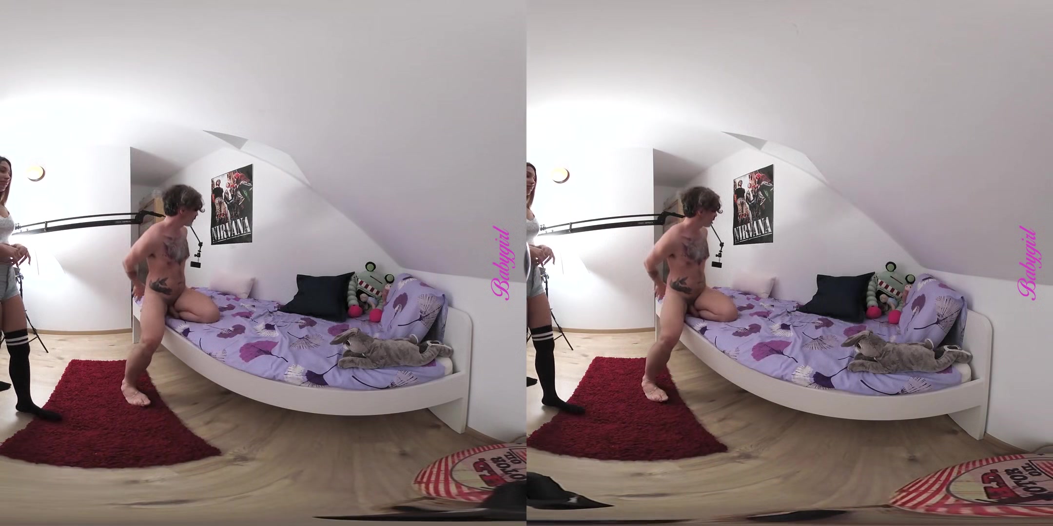 Little Roxy Lips gets a dick - voyeur