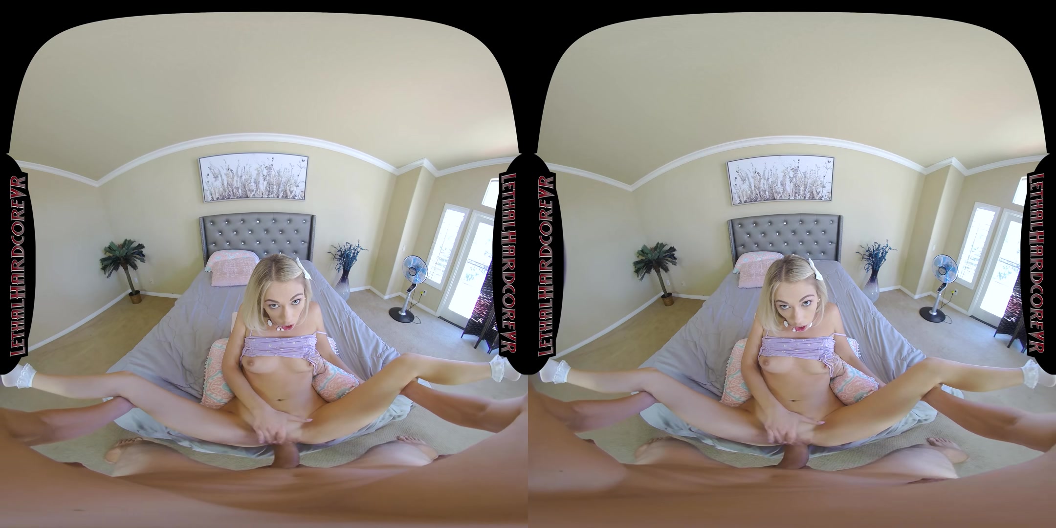 Sky's Teenage Pussy Squirts From Huge Cock - LethalHardcoreVR