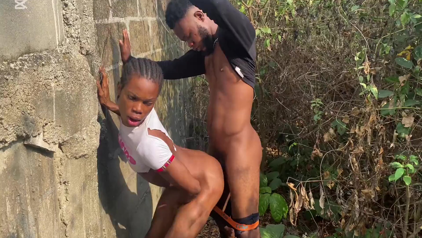Out In The Woods With A Bbc, Twink Couldnt Handle All That Dick