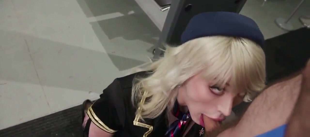 Steamy Airport Encounter With Trans Sensation Unleashed With Joel Someone And Izzy Wilde
