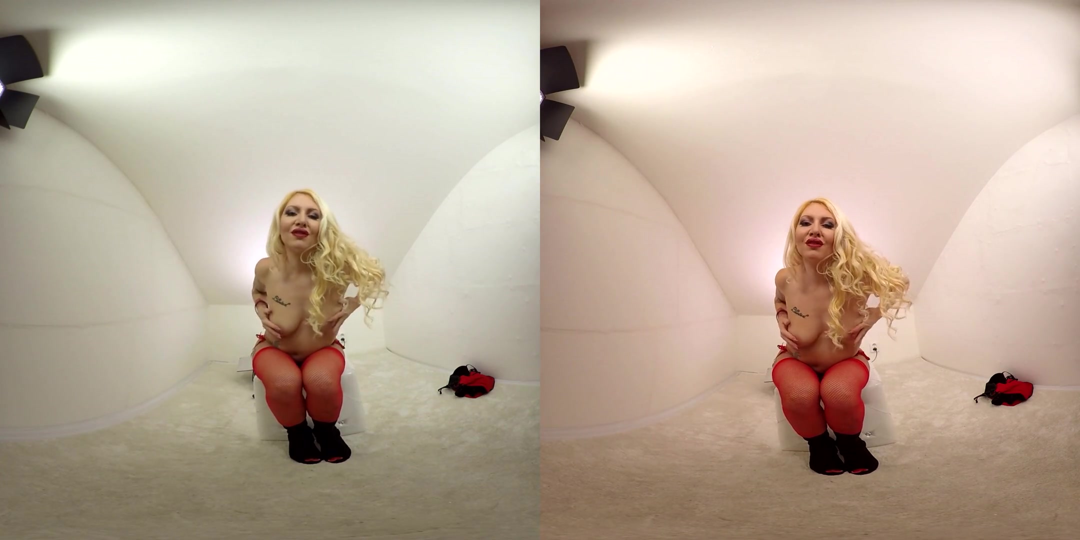 Vanessa Sweet in Tattooed Blonde Fucks Her Vibrator - BravoModelsMedia