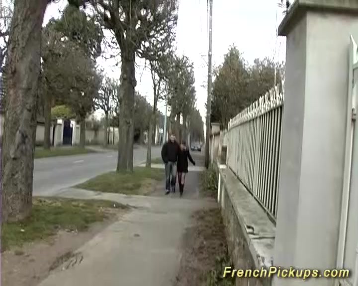 french teen 18+ picked up for big cock anal