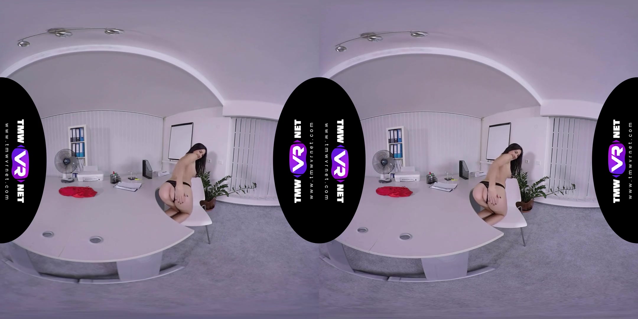 Lullu Gun in A Hot-Tempered Brunette Studies Solo Fucking In VR - TmwVRNet