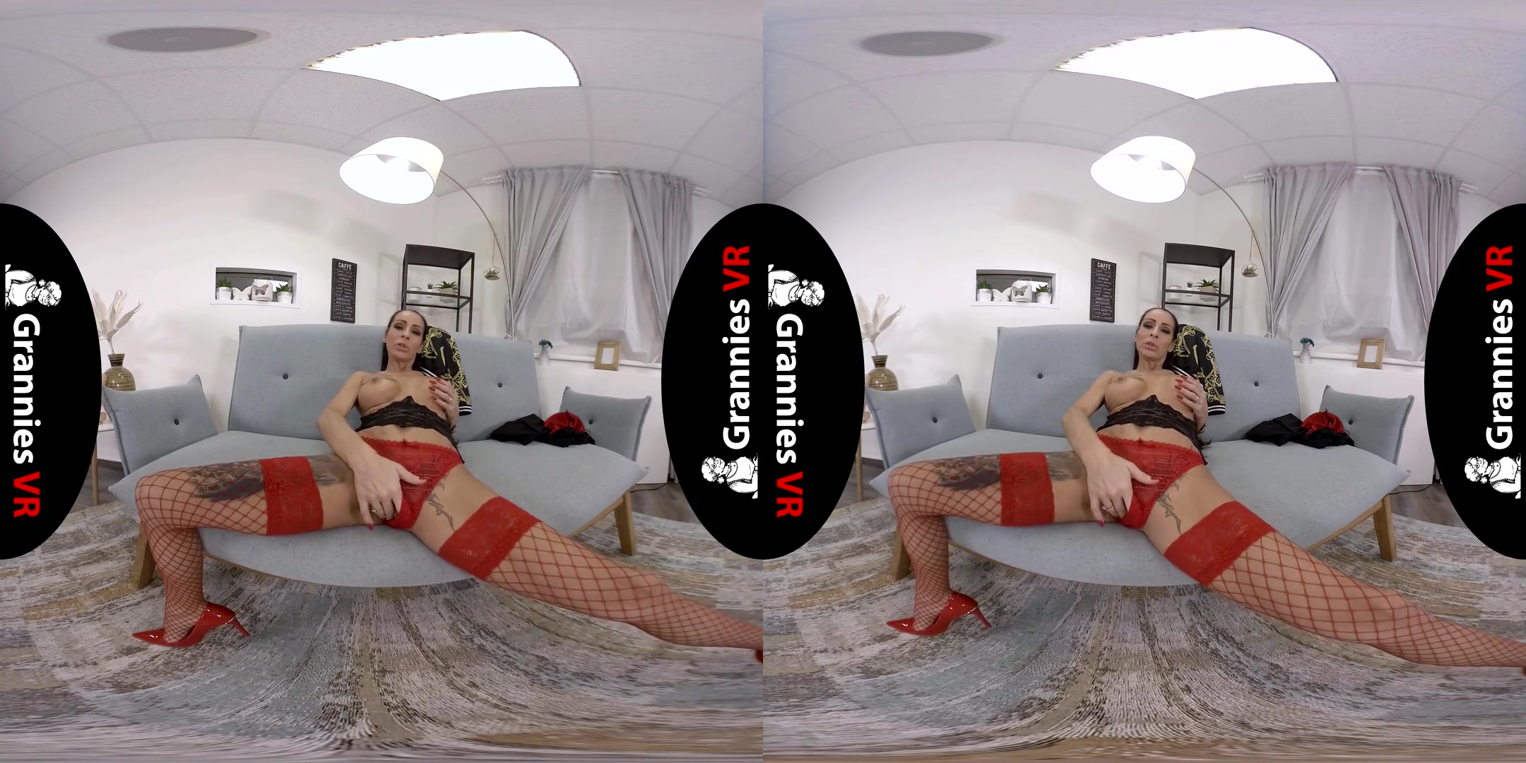 Valentina Sierra Solo in Fishnets - SexLikeReal