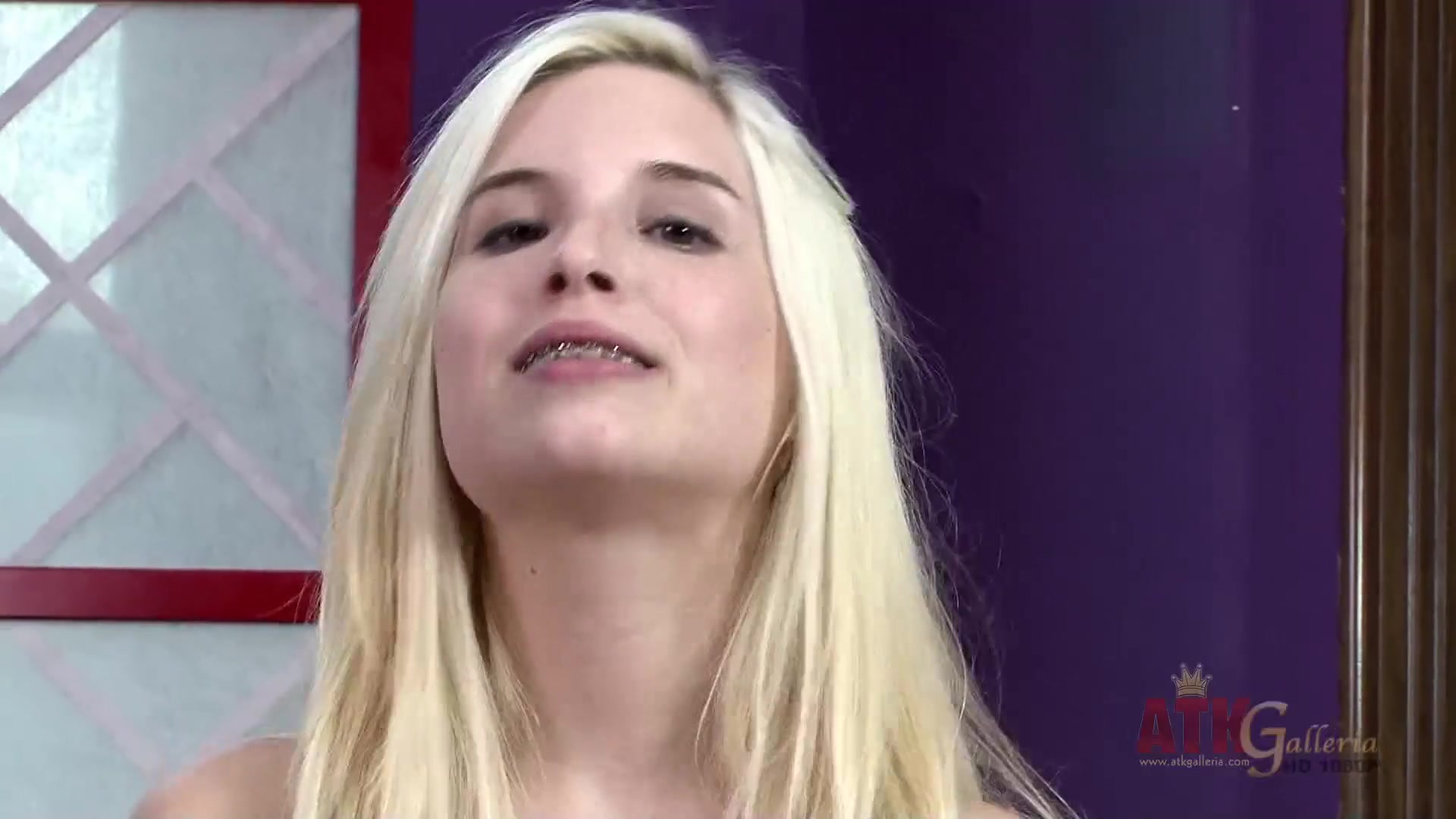 She Lotions Up During Interview