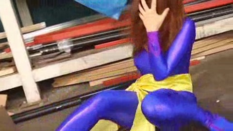 Cosplay Porn: Heroine Belly Torture Mysterious Thief Night Panter 4