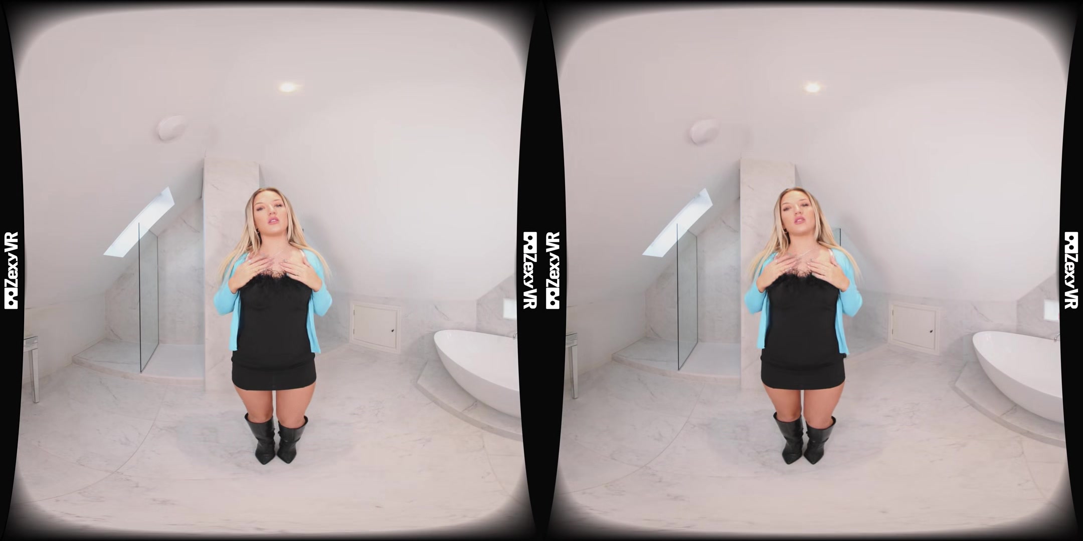 Bathroom Stripdown - Zexyvr - Vr Porn Video