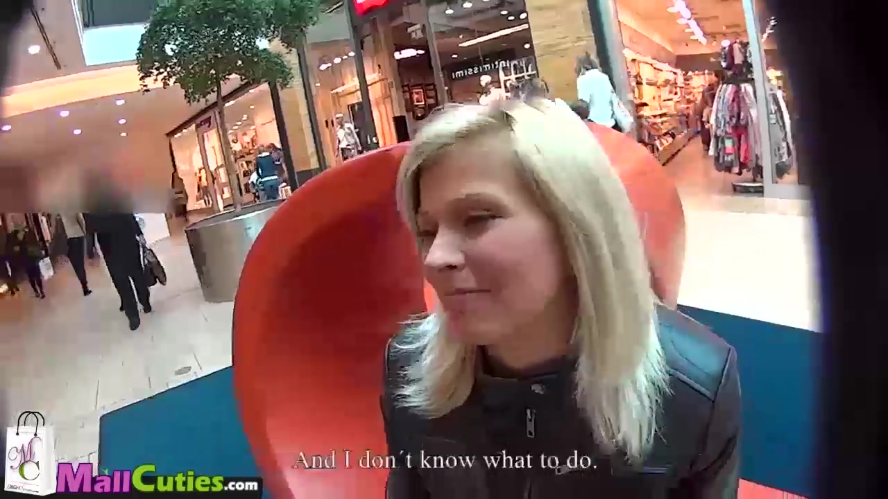 MALLCUTIES Nice blonde czech girl with big tits