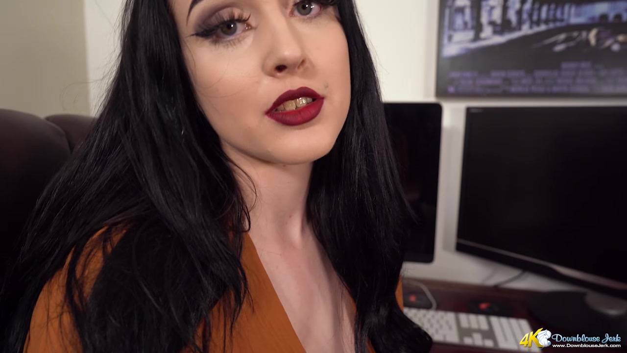 Dickstracted At Work - DownblouseJerk