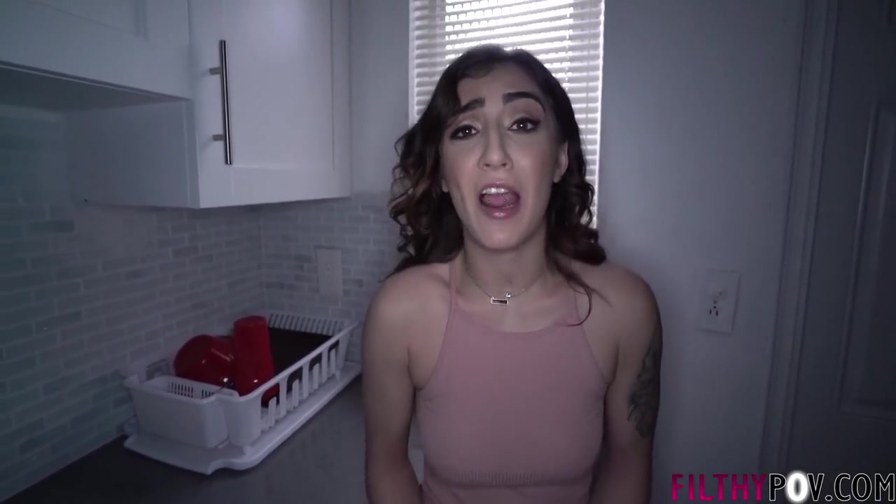 Babysitter Fucks Older Step dad To Keep Her Job After Getting Caught Stealing