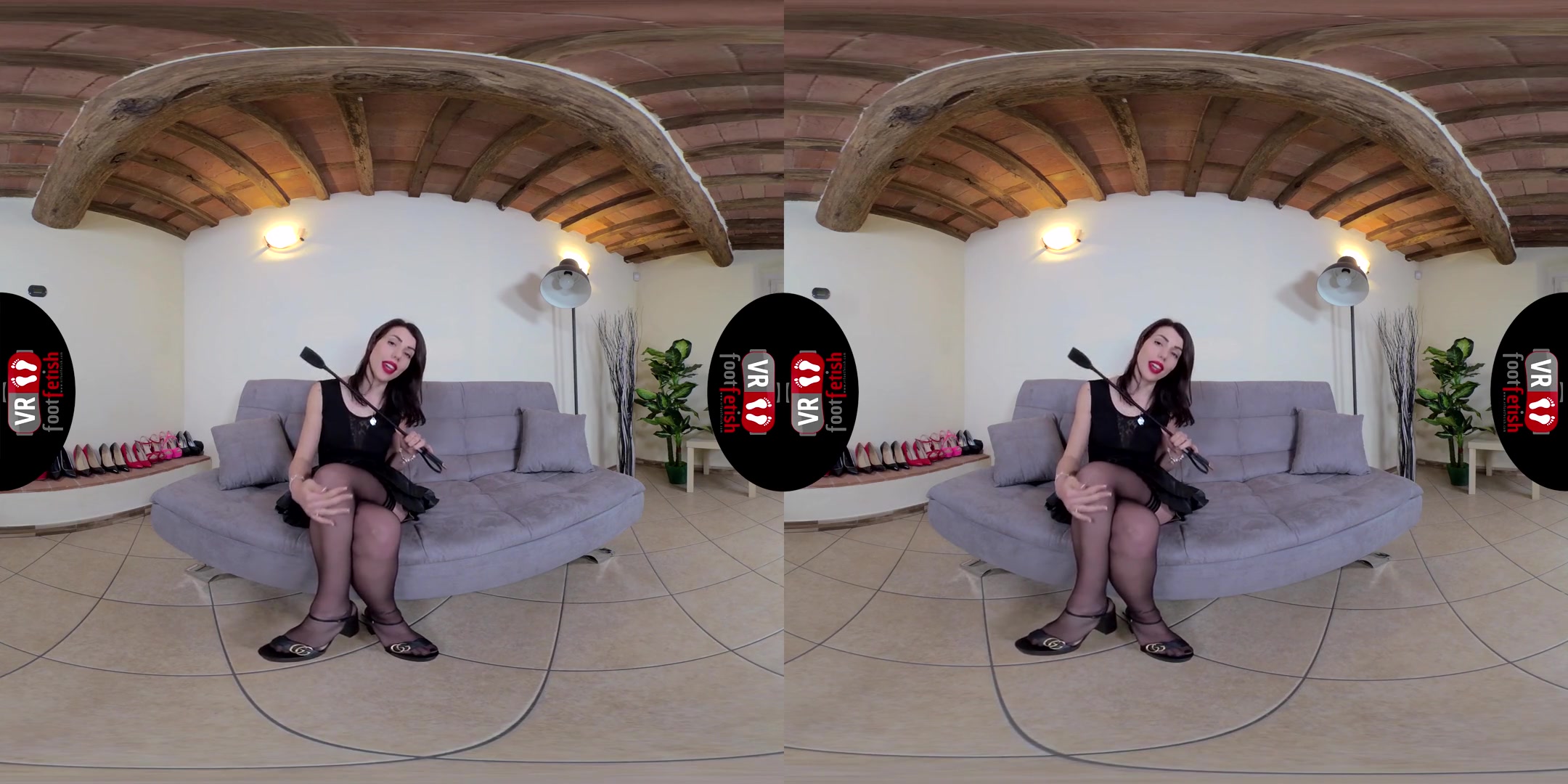 Sensual Petra Seduces You With Her Delicious Feet - Nylon Stocking Foot Fetish