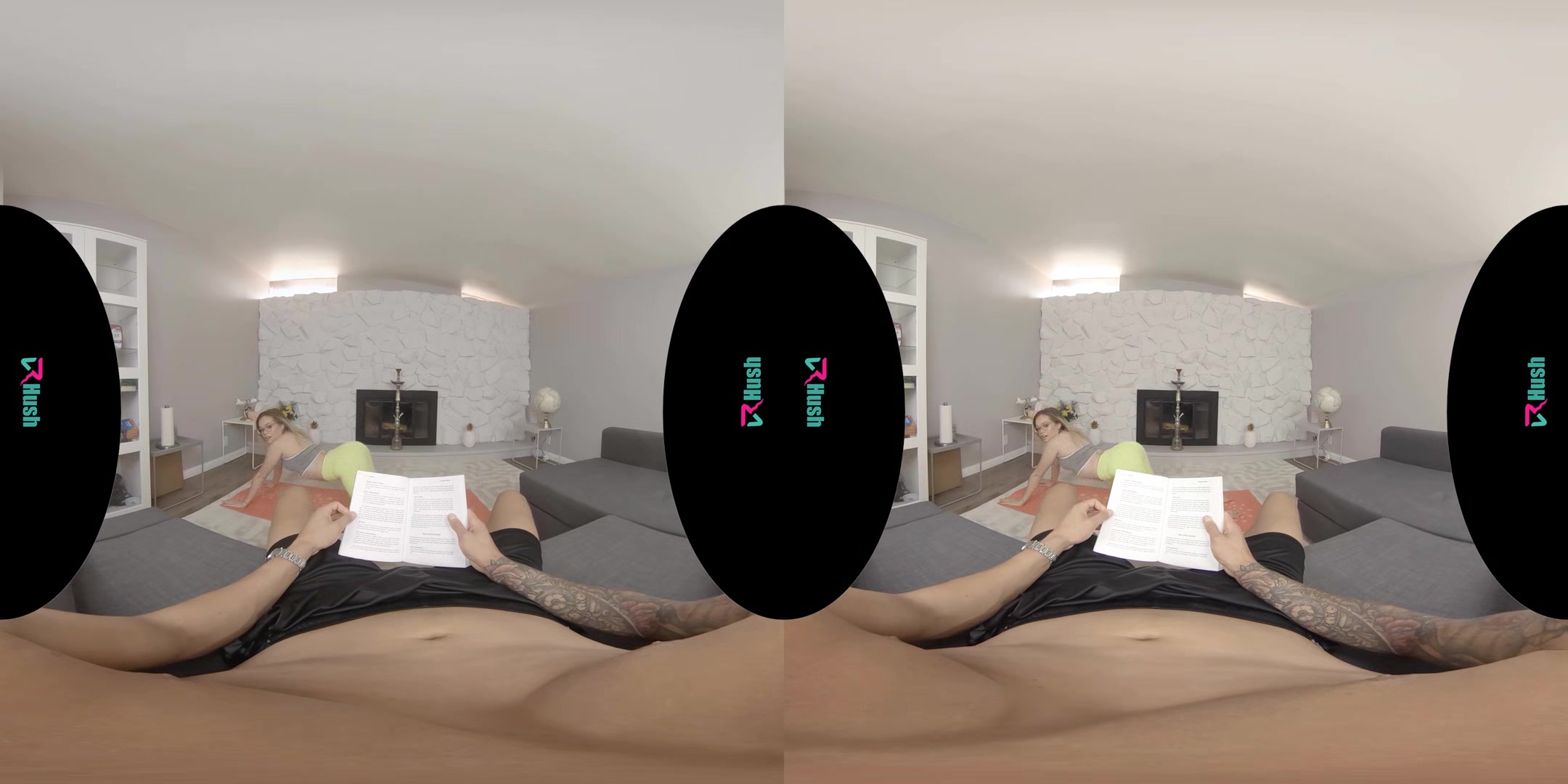 VRHUSH Katie Kush is done with yoga and wants to fuck