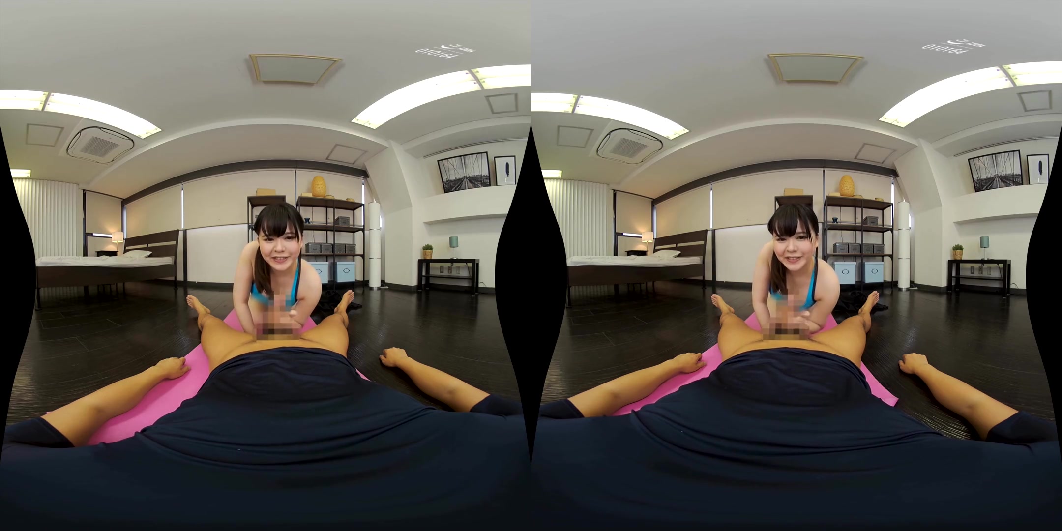 Sweaty Sex with Busty Beauty Rui 1 - Shaved Asian Gym Sex