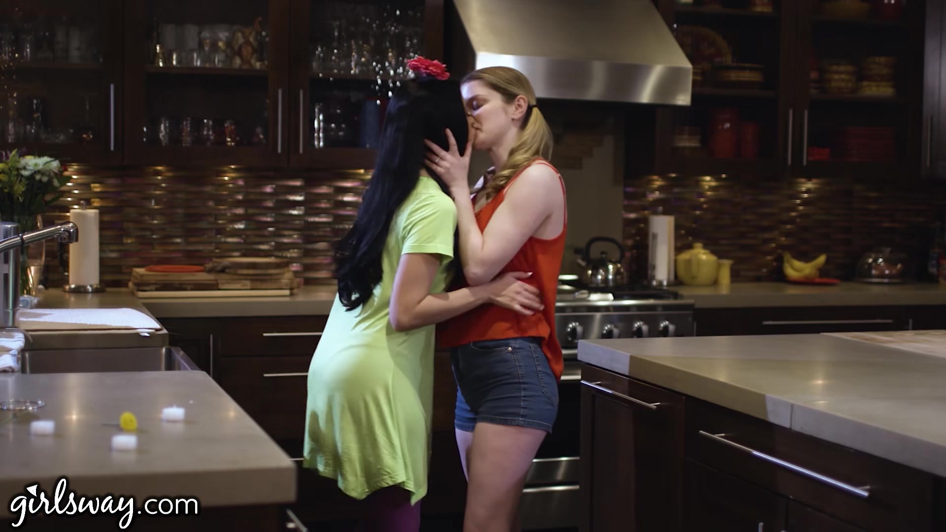 GIRLSWAY Something Happened To Bunny Colby Neighbor's Sexual Thirst