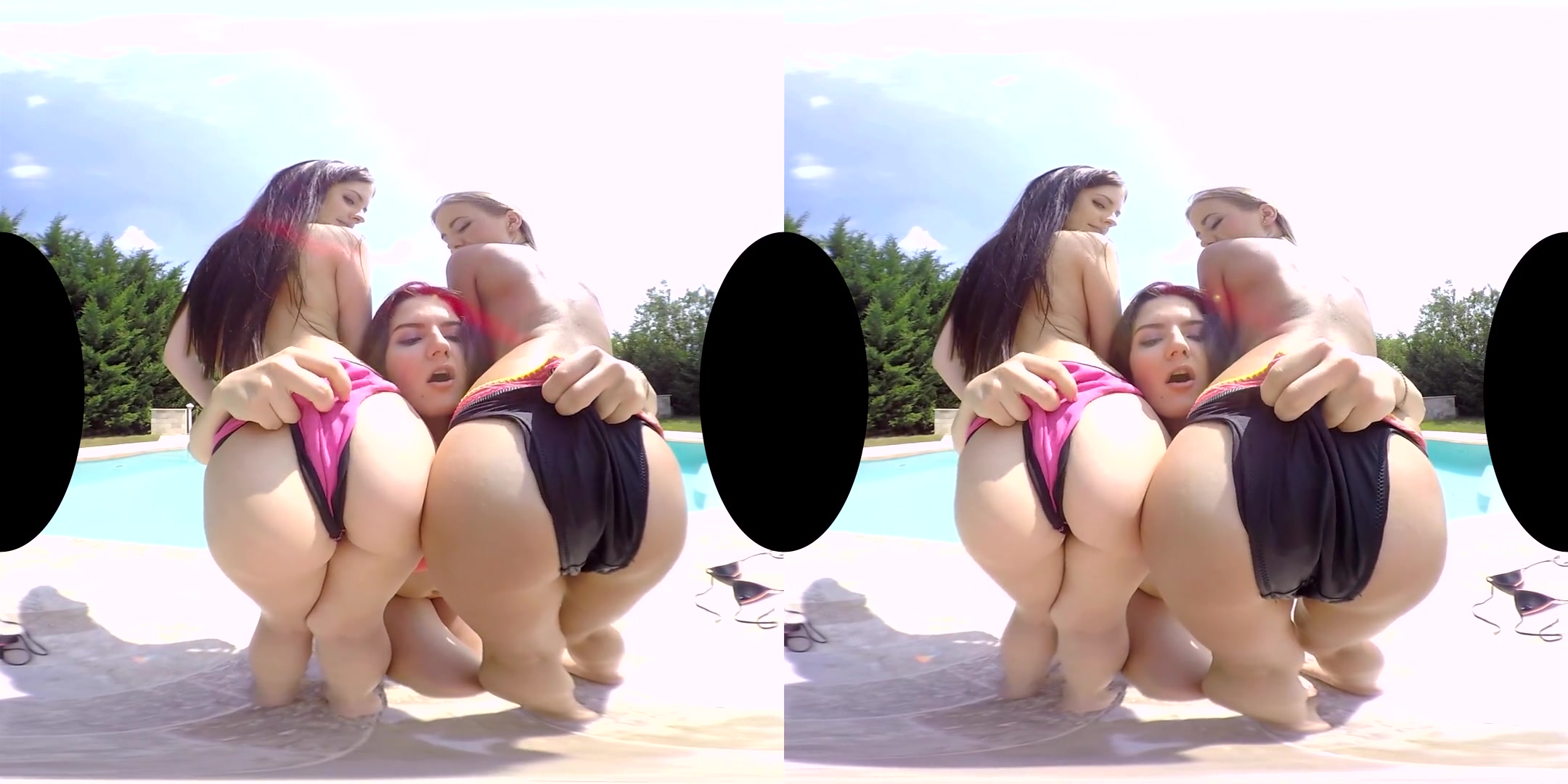 Rebecca Volpetti & Baby Swabery & Francesca DiCaprio in Barely-Legal Summer Break - POV - RealityLovers