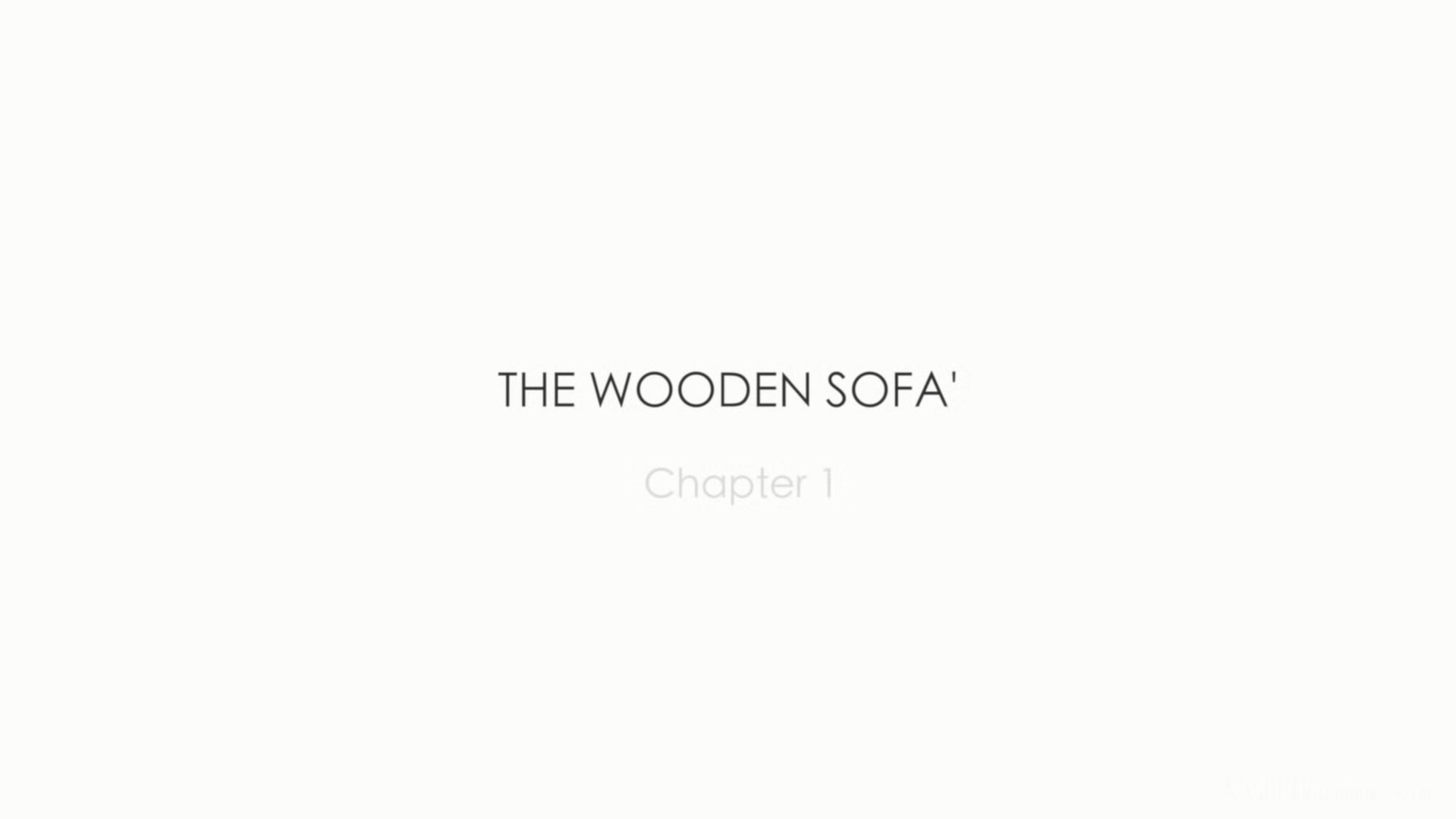 The Wooden Sofa 1 - Anie Darling & Arya - VivThomas