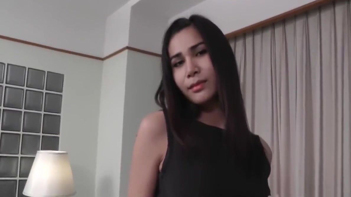 Leaked Full Video Of Ladyboy Peaw Strokes Her Hairy Cock Till Cumshot On Thigh