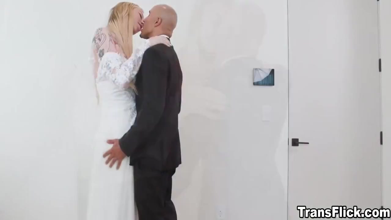 Blonde Trans Blow Fucked His Friend Gracie Jane Looks Radiant As She Gets Ready For Her Wedding To Her Best Friend King Noire Who Admits That Hes Developed Feelings For Gracie 6 Min