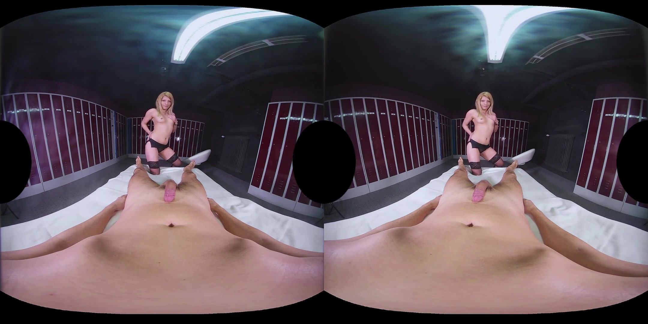 Bella Fucks You In The Locker Room - VirtualRealAmateur