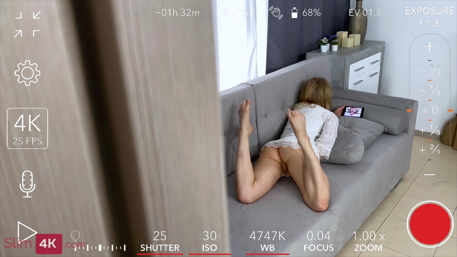 Barely legal blonde with small tits and tight ass enjoys anal after masturbating