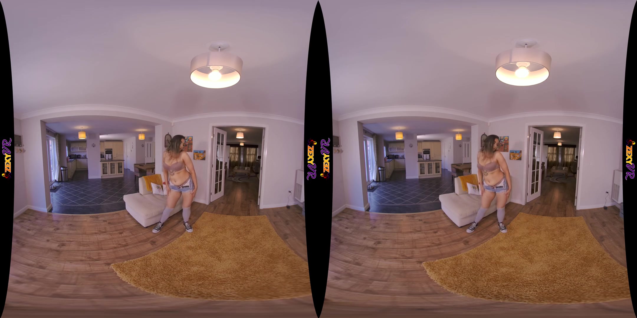 Get It Off - Busty Babe Blossom Stripping - SexLikeReal
