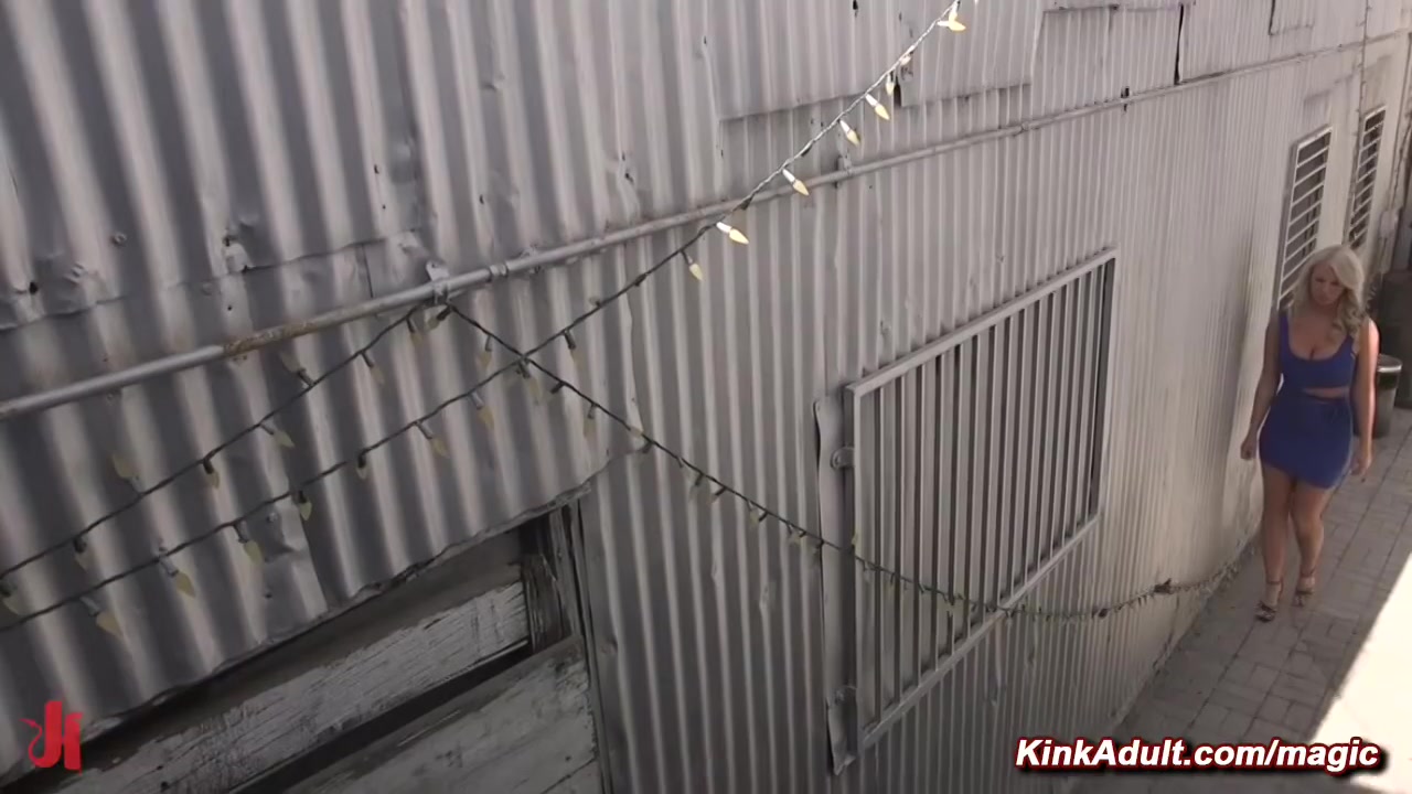 Cheating Blonde Wife Gets Anal Fuck In Bondage