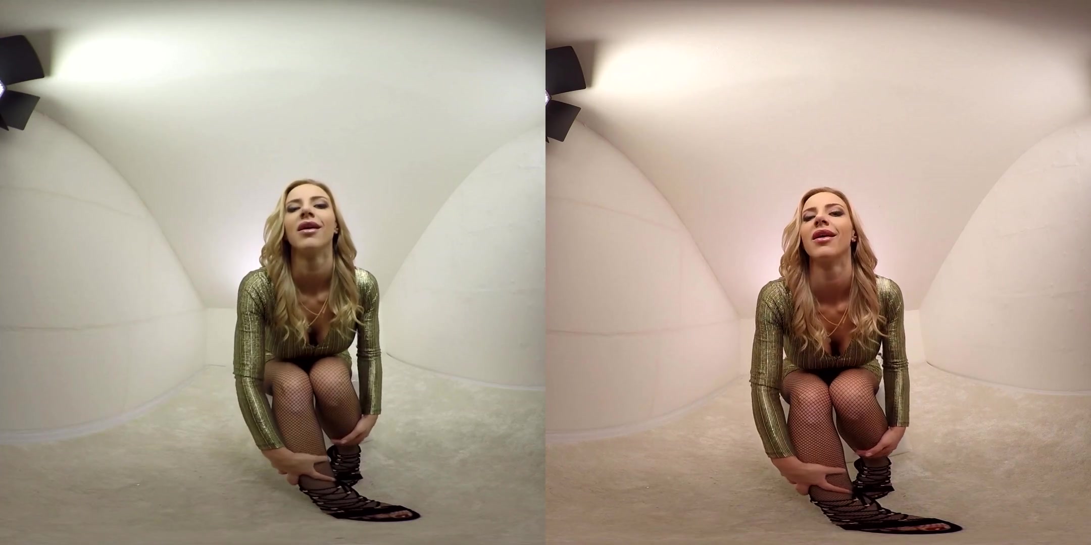 Natalie Cherie in Knockout Blonde Nathaly Cherie Toying - BravoModelsMedia