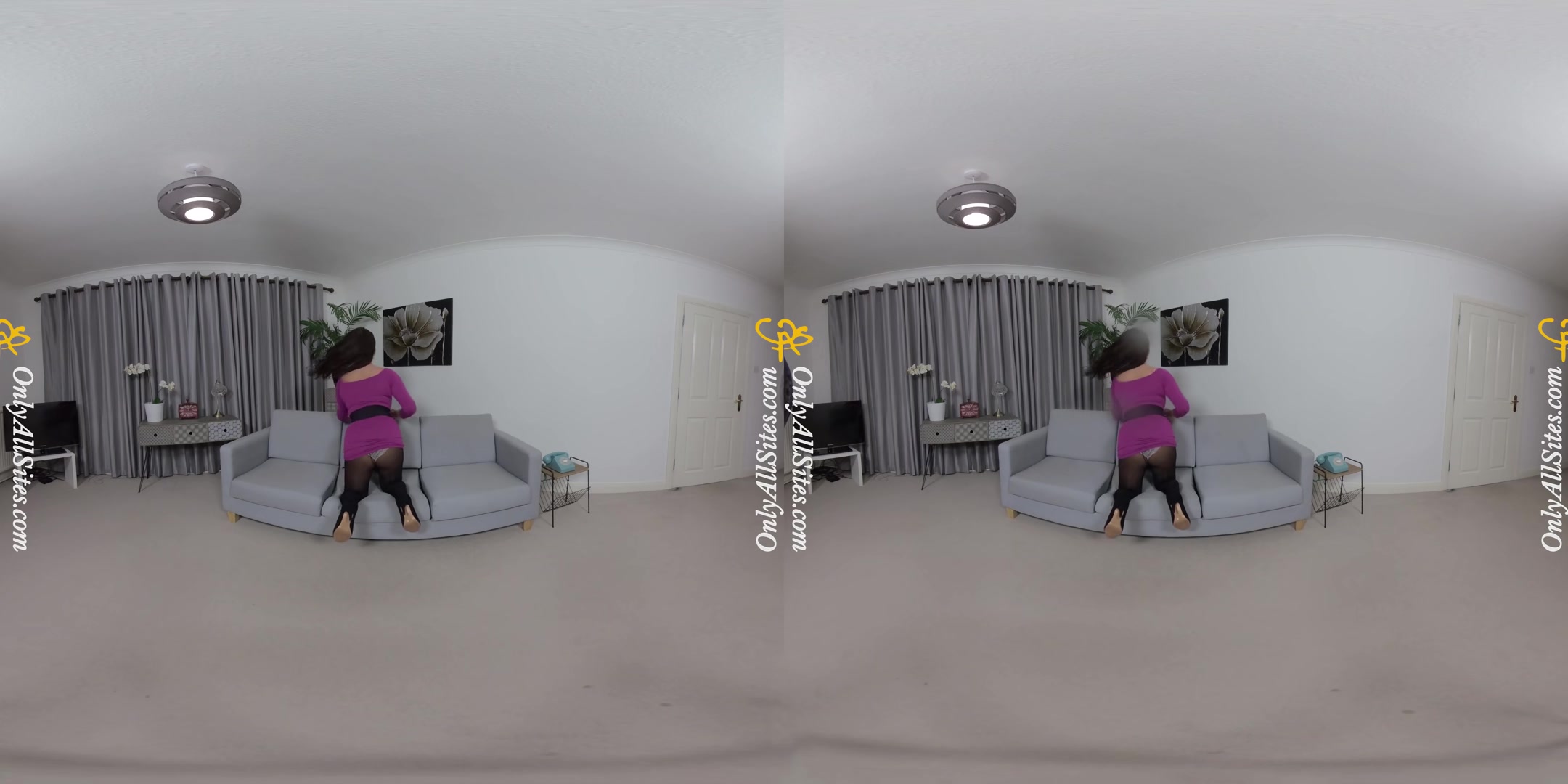 Kay G - Huge Tits and Pantyhose Are a Great Combination - OnlyTease