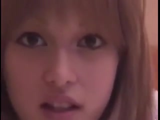 Blonde Asian angel gets her bushy slit pleased