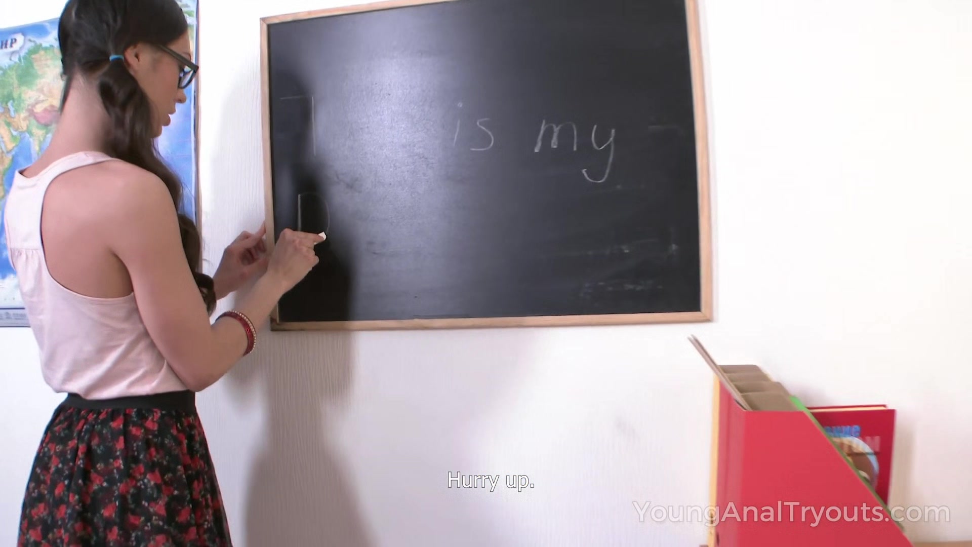 Teacher gives his cute student 18+ a special lesson